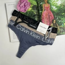 Large NWT Calvin Klein mid-rise 3pack Thong