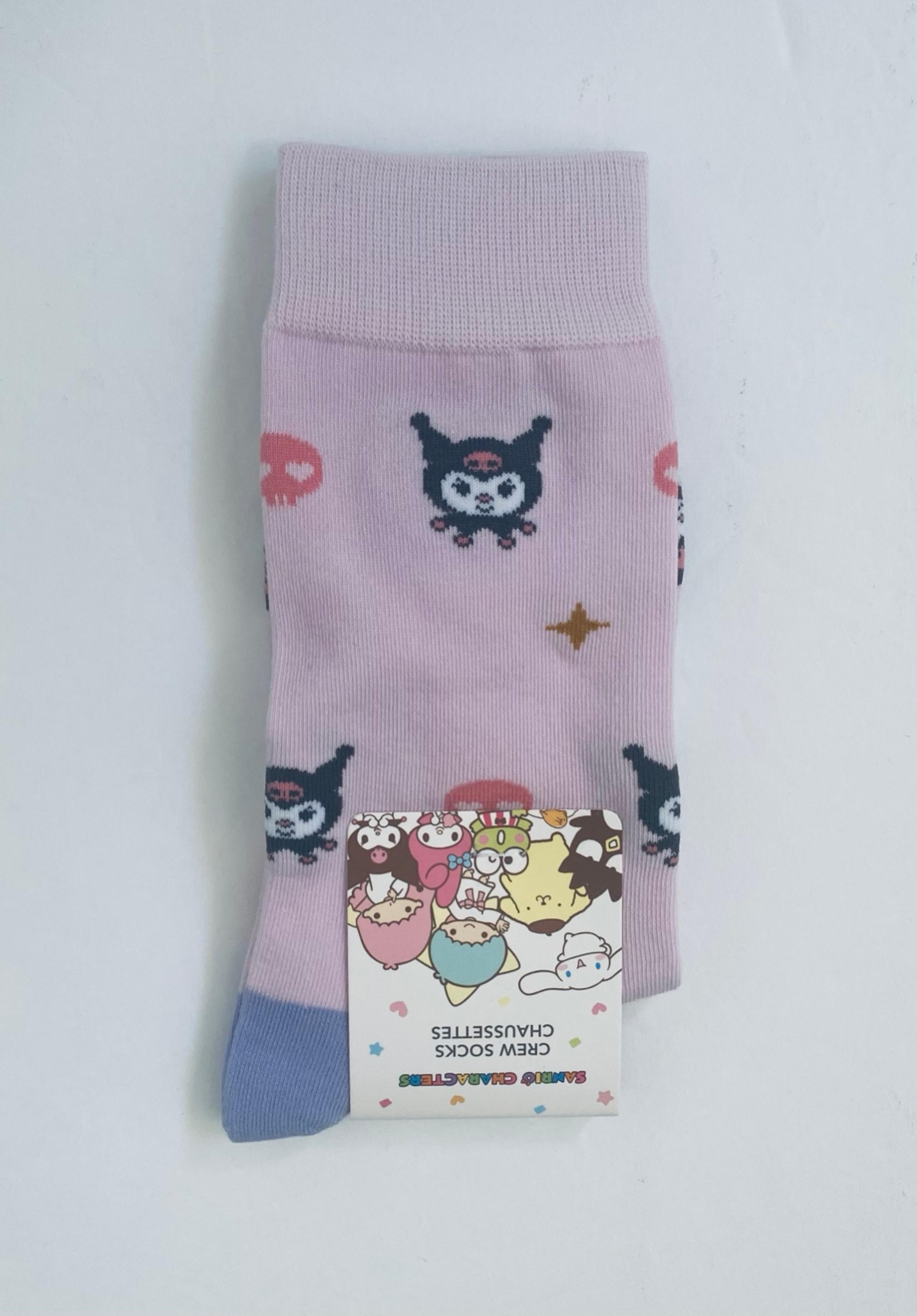 Kuromi Crew Socks