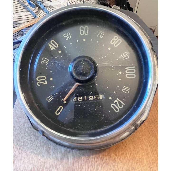 Vintage 1950's Dodge 120 M.P.H. Speedometer