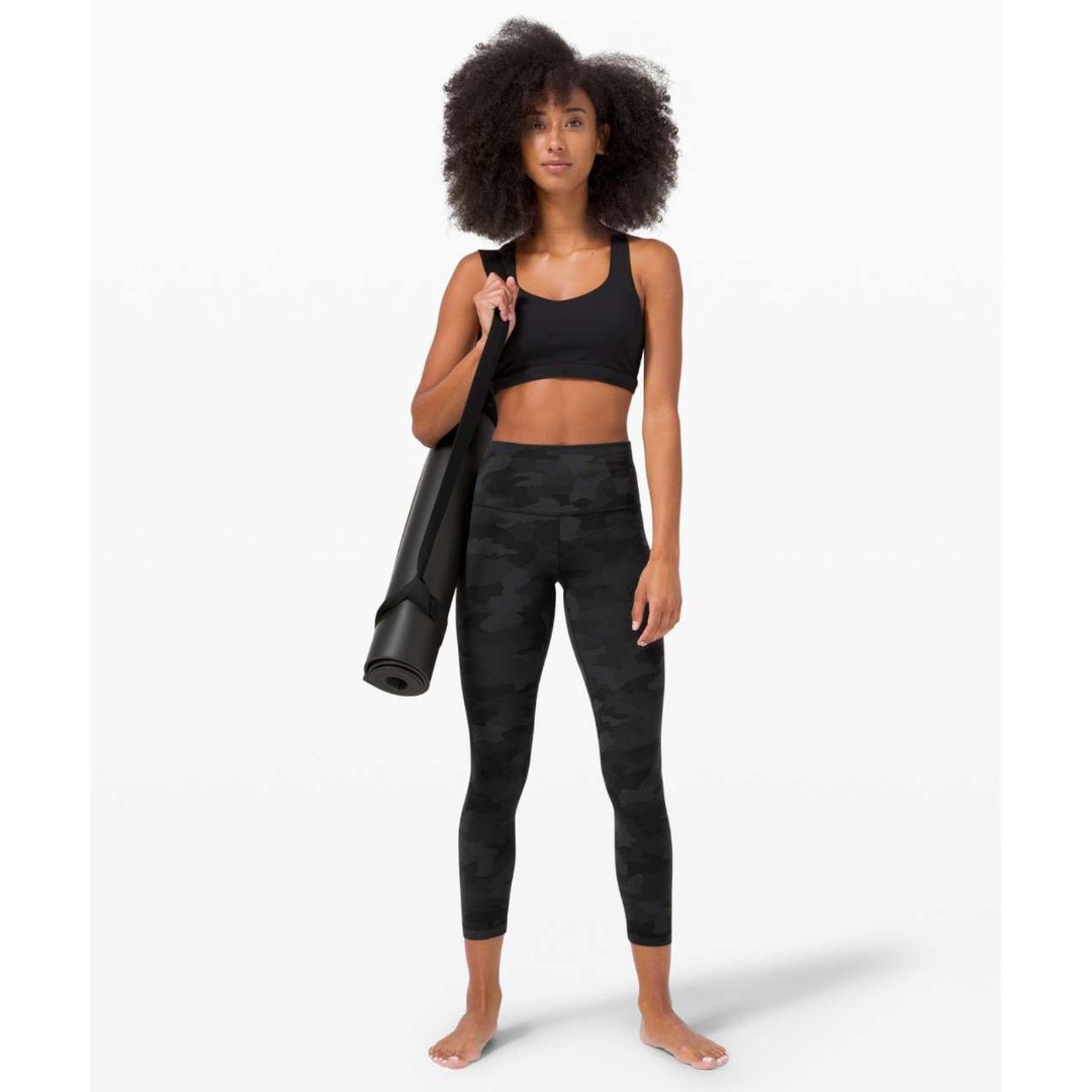 Lululemon Align Pant 25 Heritage 365 Camo Deep Coal Multi 12 NWT Authentic
