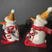 Blue Sky salt and pepper shakers NWT
