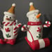Blue Sky salt and pepper shakers NWT