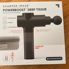 Sharper Image massage gun