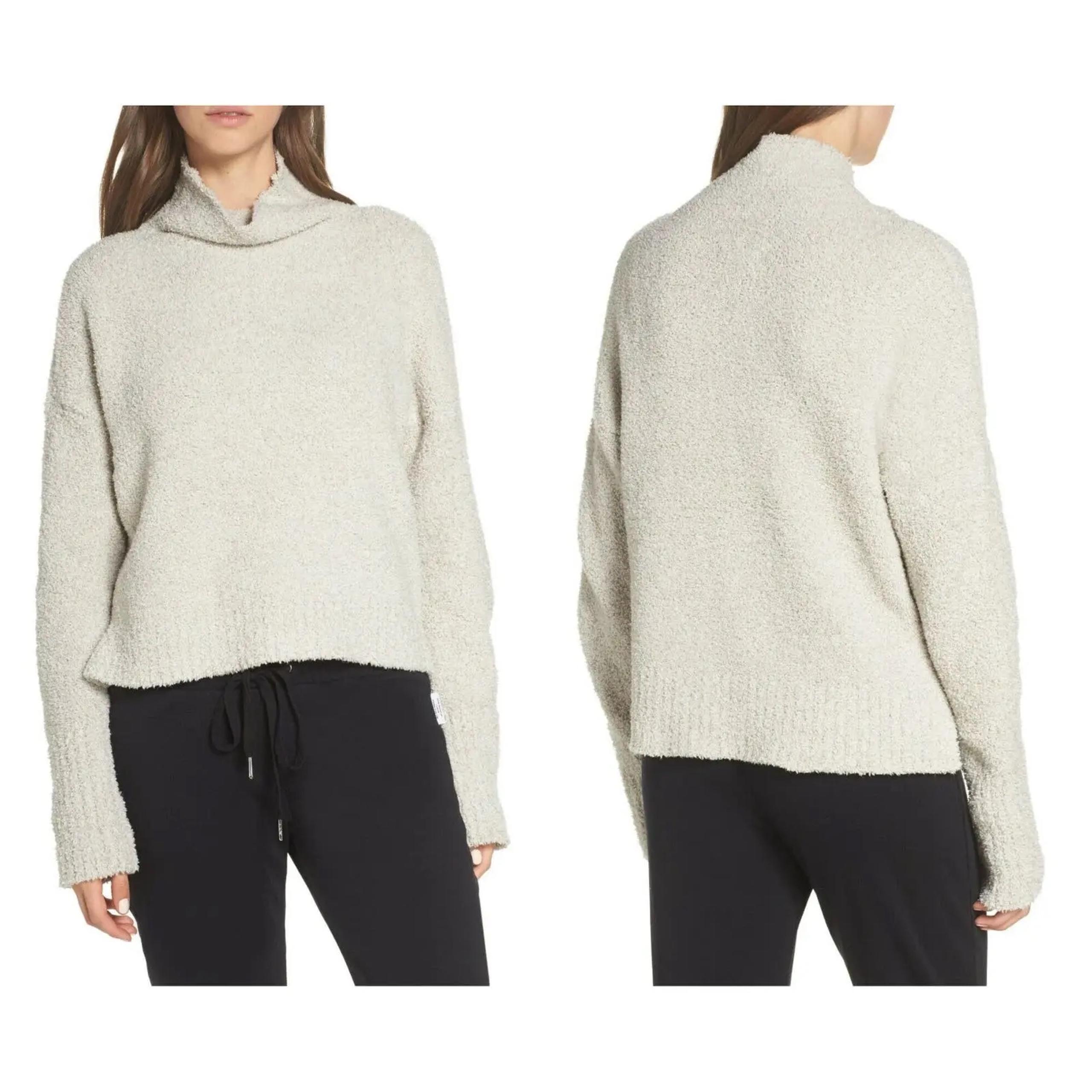 UGG Australia Sage Cowl Neck Pullover Cream Sweater size Medium