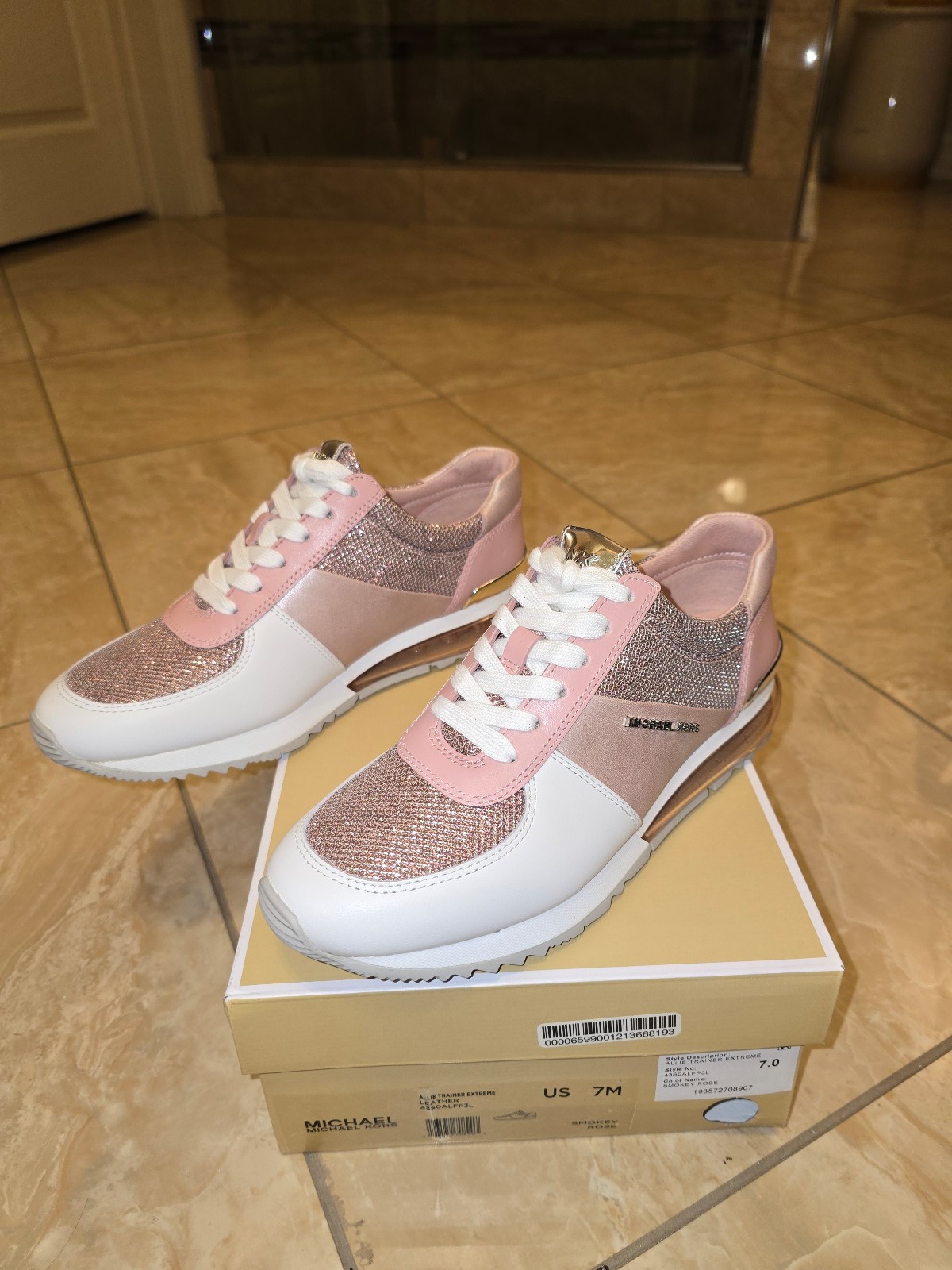 Brand New Michael Kors Allie Trainer Extreme Mesh Sneakers