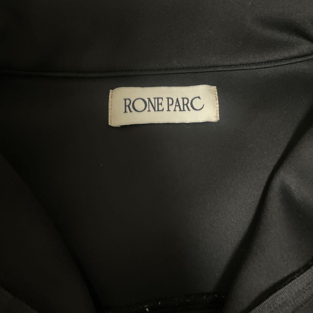 トップス RONE PARC Ribbon track jacket(black) RONE PARC black jacket