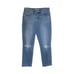 ⭐Joe's Size 29 Women's Slim Straight Ankle Raw Hem Distressed Jeans blue New