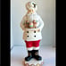 Large Christmas Santa Pastry Chef Gingerbread Pastel Cupcakes