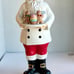 Large Christmas Santa Pastry Chef Gingerbread Pastel Cupcakes