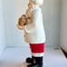 Large Christmas Santa Pastry Chef Gingerbread Pastel Cupcakes