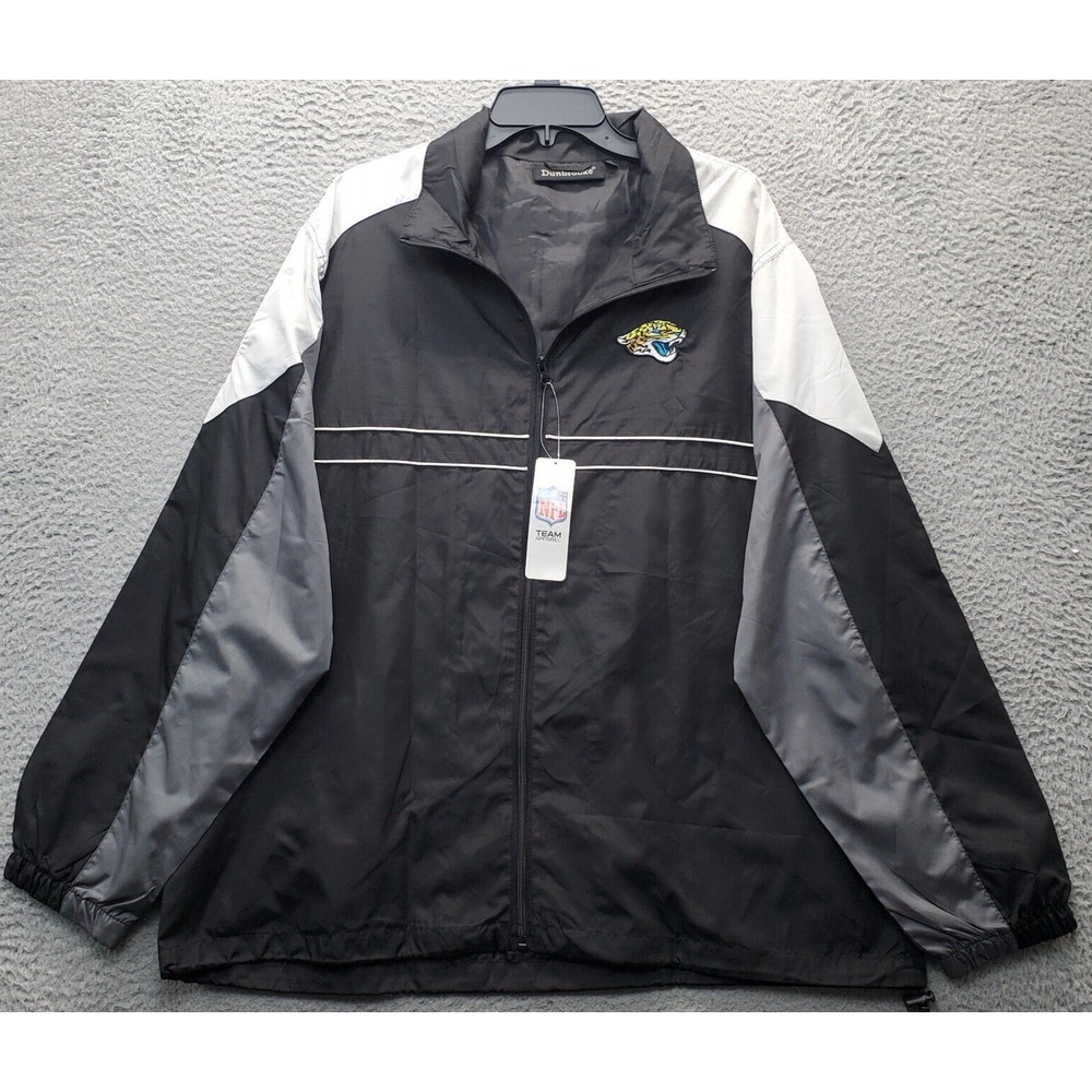 NFL Jacksonville Jaguars Dunbrooke Jacket Football Mens XL Multicolor Full Zip