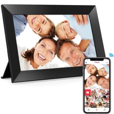 Frameo 10.1 Inch WiFi Digital Picture Frame, 1280x800 HD IPS Touch Screen Photo