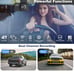 4K Dash Cam Front and Rear, Car Camera Driving Recorder with Night Vision-new