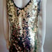 Zara Sequin Top