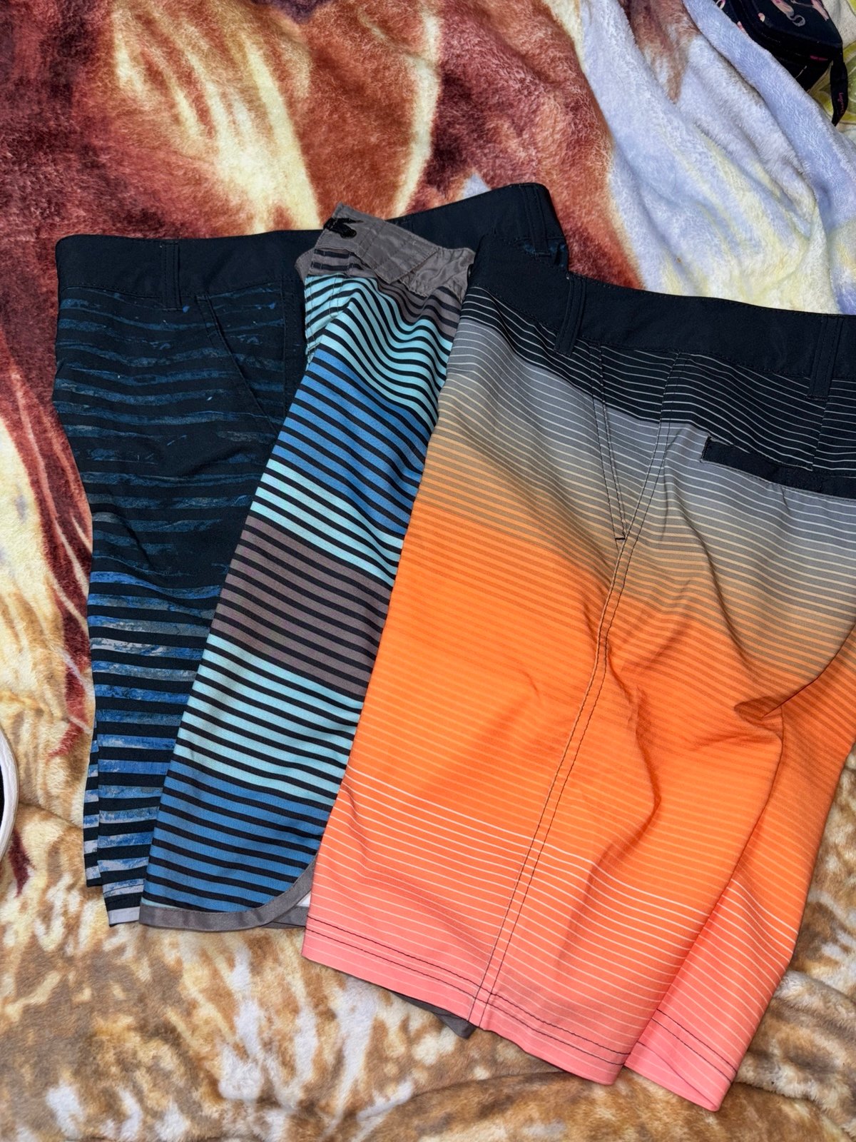 Art Class 3 pairs teen boys swim trunks sz 10