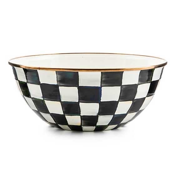 Mackenzie childs courtly check large everyday bowl Mackenzie childs courtly check large everyday bowl