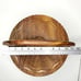 Handcarved Brown Unique Farmhouse Decorative Collapsible Wooden Fruit Basket