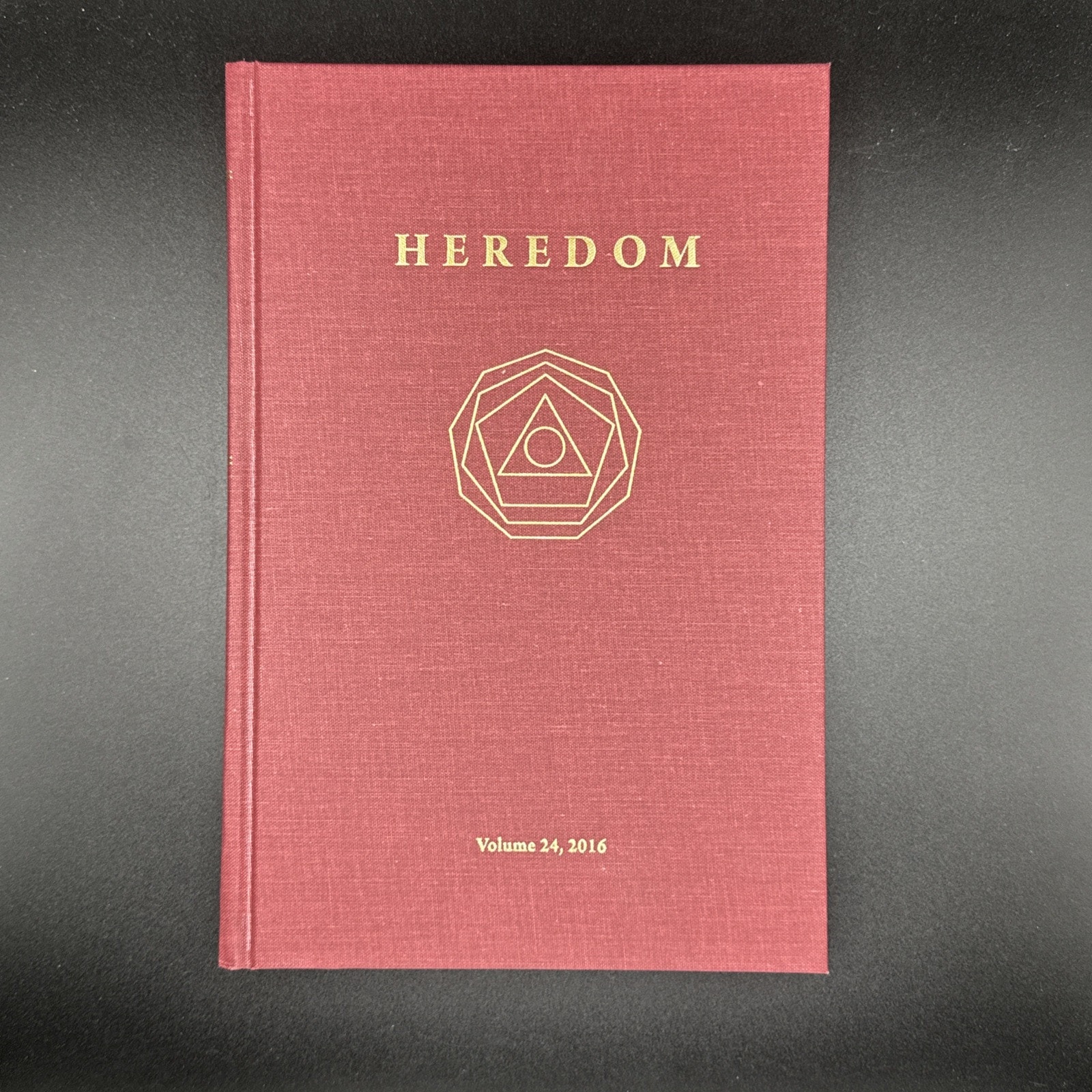 Heredom The Transactions of the Scottish Rite Research Society Volume 24, 2016