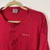 Carhartt | Women's Red Thermal Henley Long Sleeve Top XXL