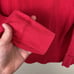 Carhartt | Women's Red Thermal Henley Long Sleeve Top XXL