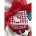 Hello Kitty Throw Blanket Christmas Presents Soft Plush Red Bow 60x70 inches