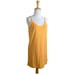 Araminta James Terry Tank Mini Dress Womans Small Orange Mango Sleeveless