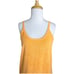 Araminta James Terry Tank Mini Dress Womans Small Orange Mango Sleeveless