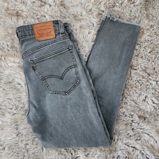 Levi's Levi Strauss & Co 721 Vintage High Rise Skinny Orange Tab Gray Size 25