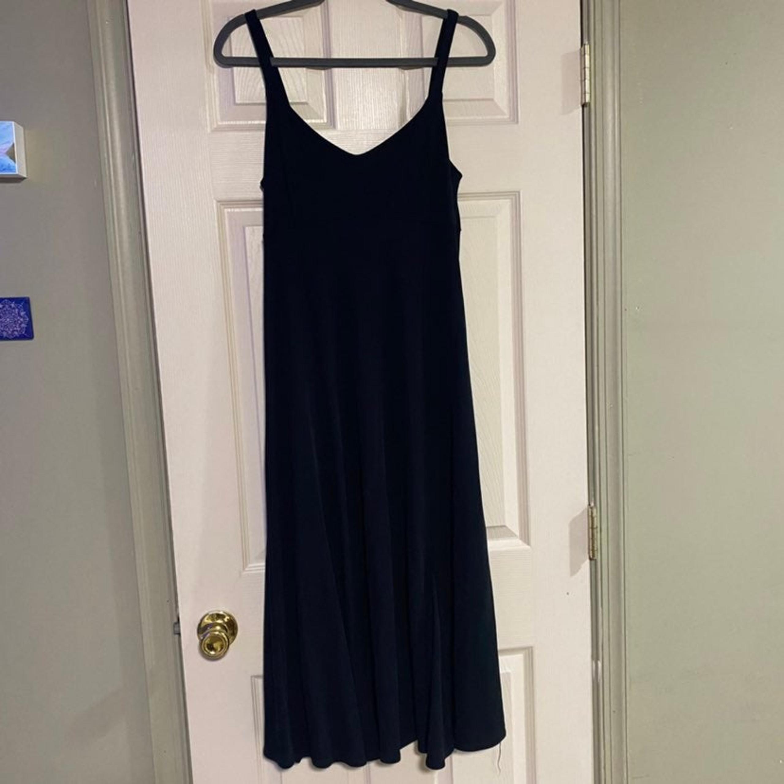 Gap little black dress midi dresses size S