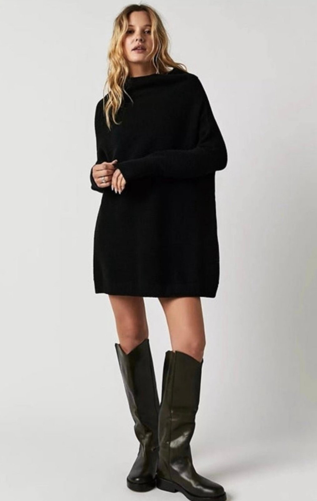 Free People Ottoman Sweater Tunic Medium