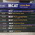 Kaplan MCAT review books