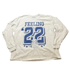 Taylor Swift Feeling 22 White Long Sleeve XL Concert Band Cat Eras Tour Unisex