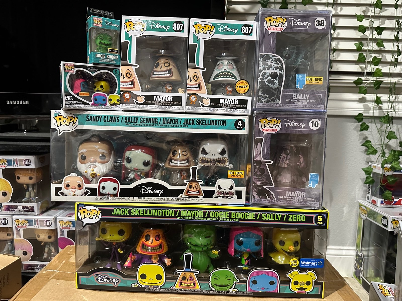 The Nightmare Before Christmas Funko Pop Lot/Bundle of 9