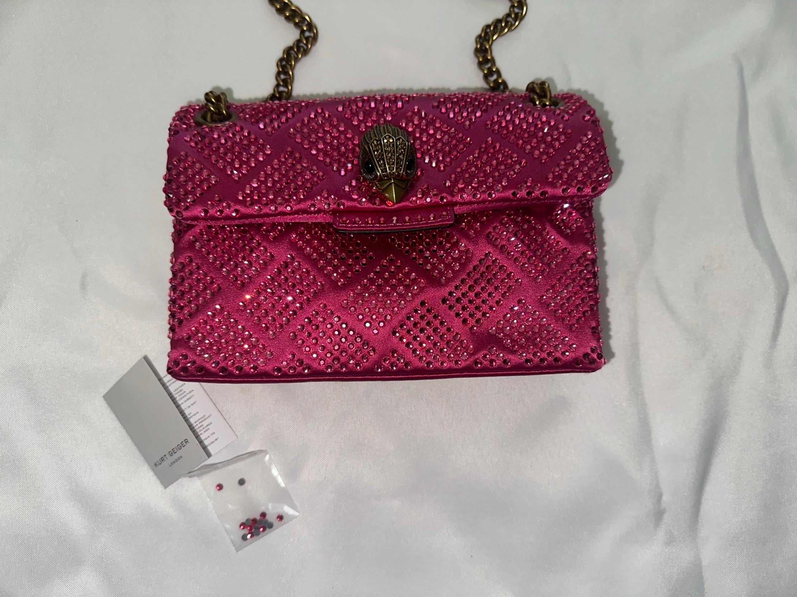 KURT GEIGER LONDON CRYSTAL KENSINGTON BAG “SOLD OUT “