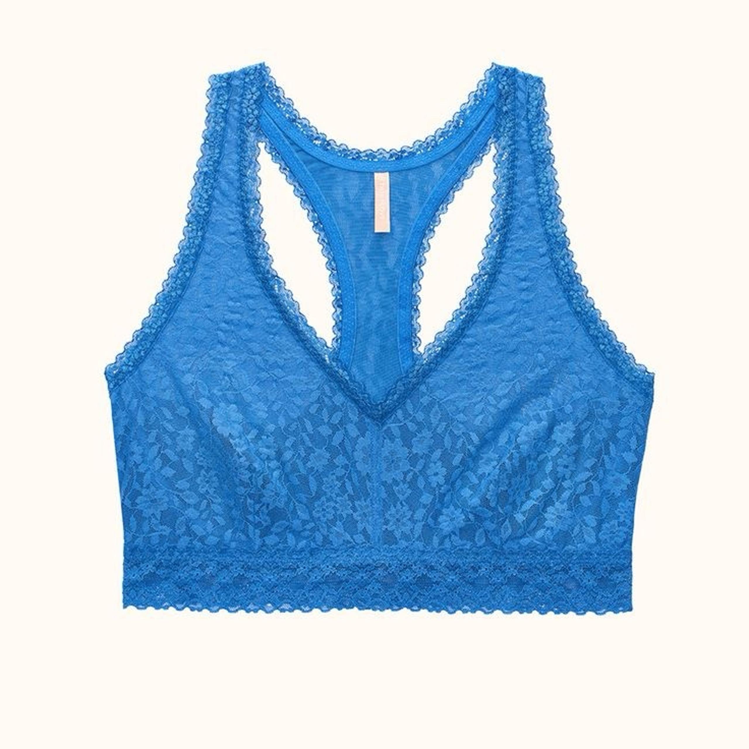 NWT ThirdLove Everyday Lace Racerback Bralette in Sapphire Women’s Size 1X Bra