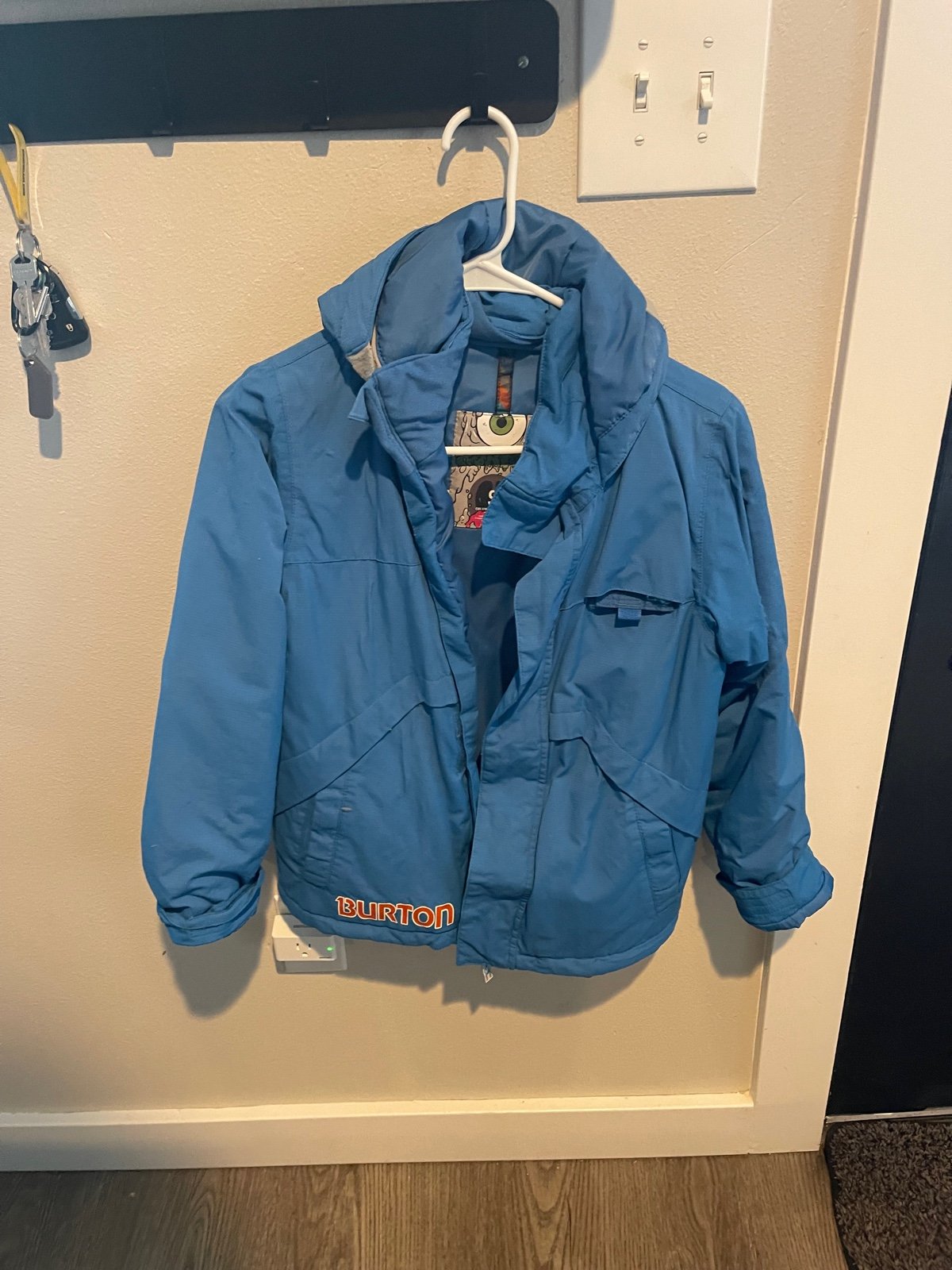 Burton snowboard coat boys small