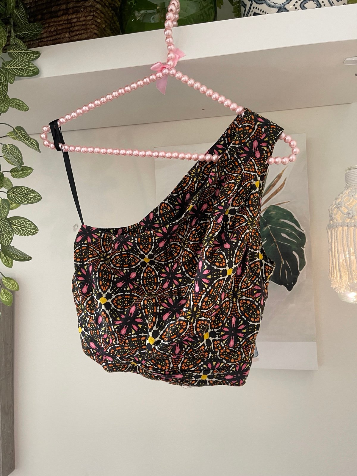 Anthropologie One Shoulder Top