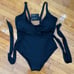 NWT Knix Leakproof Wrap One Piece in Black Size XXXL+