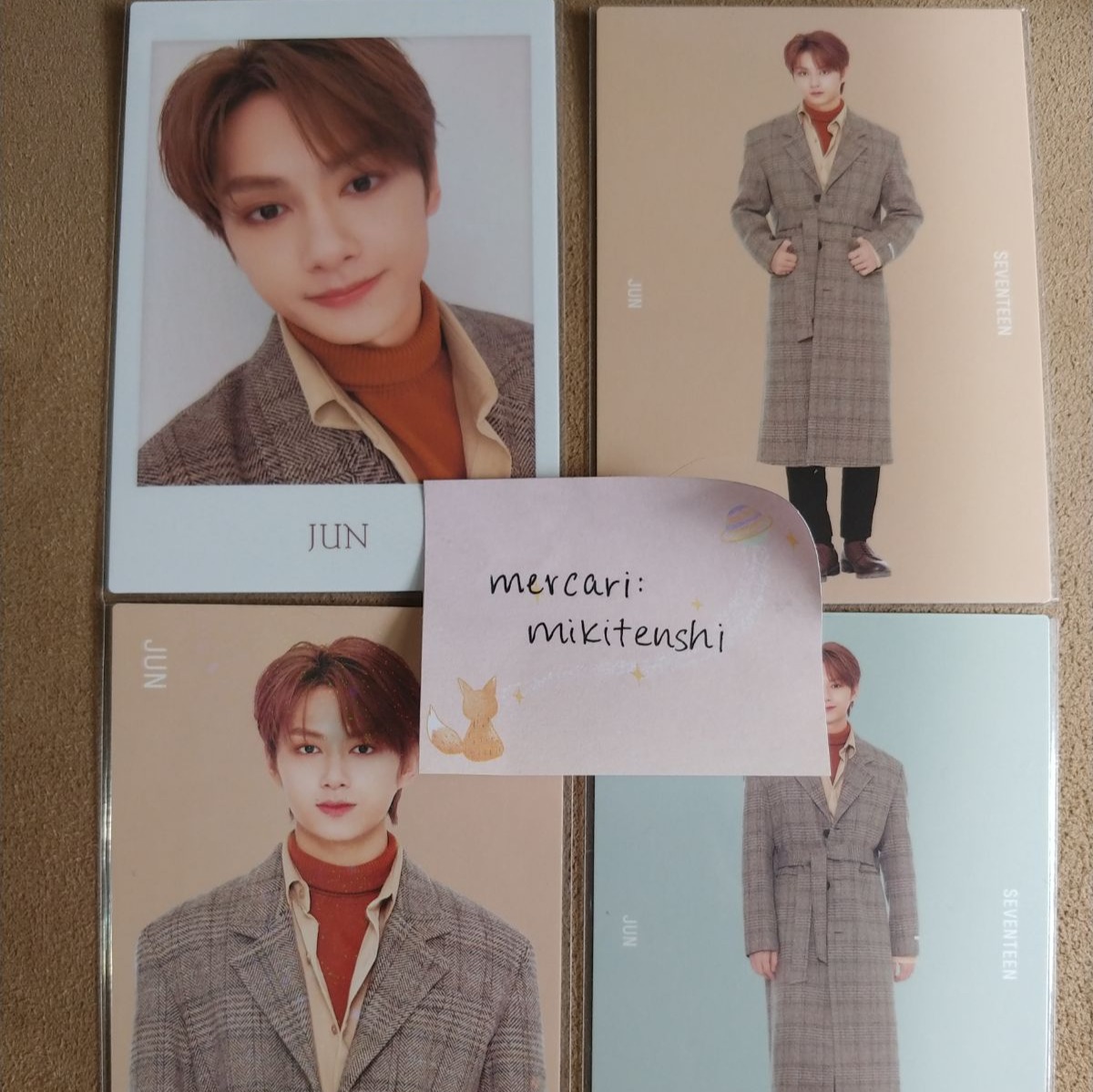 SEVENTEEN Jun Photocard Set