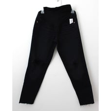 Old Navy Maternity OG Straight Full Panel Black Jeans Size 0 NWT