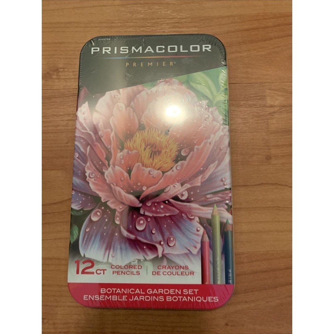 12 Count Prismacolor Premier Colored Pencils Soft Core Botanical Garden Set