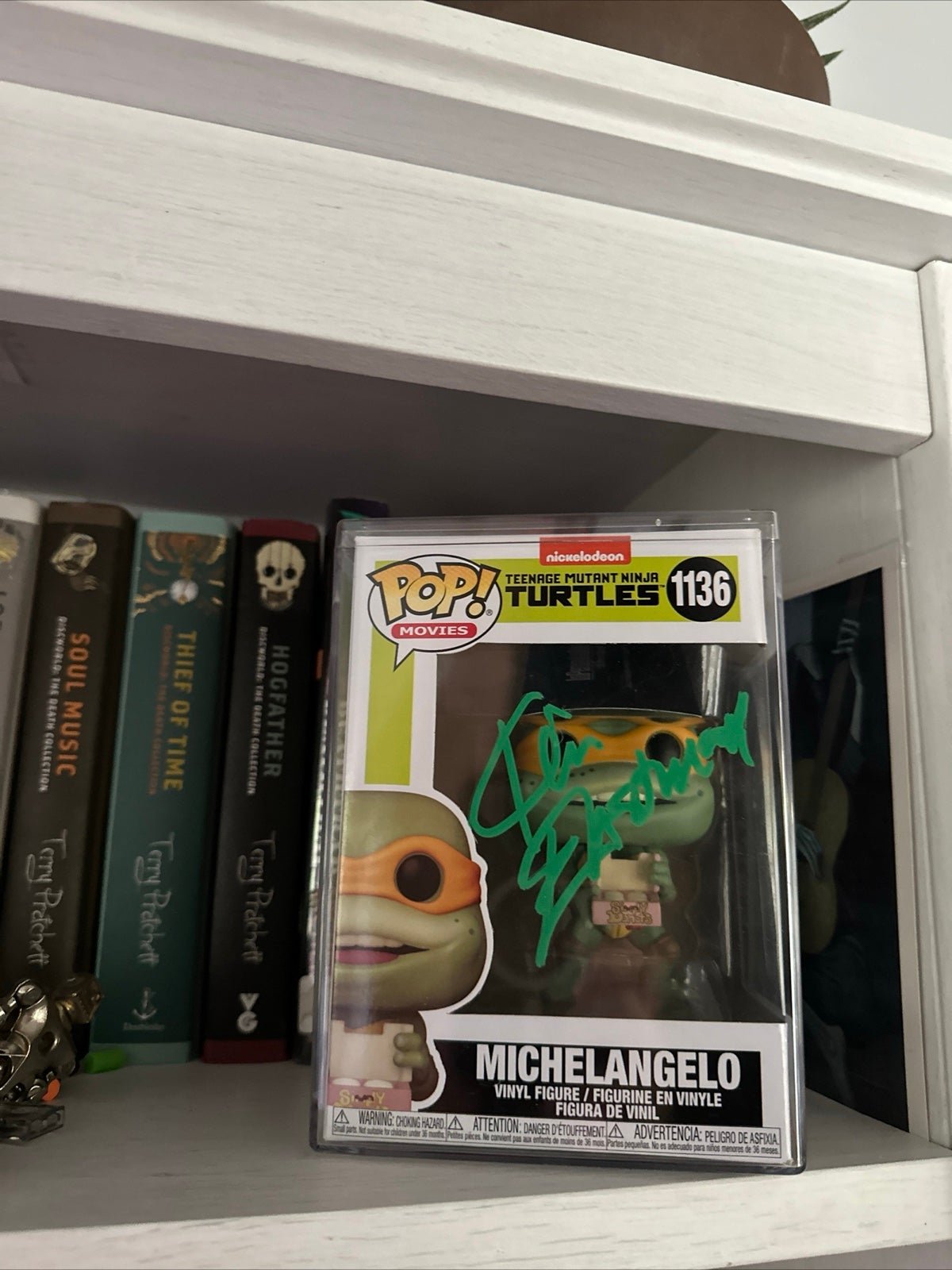 Kevin Eastman Signed Certified Michelangelo TMNT Funko Collectible