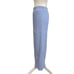 All:Row Periwinkle Blue Crinkle Y2K Style Straight Midi Skirt