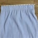 All:Row Periwinkle Blue Crinkle Y2K Style Straight Midi Skirt