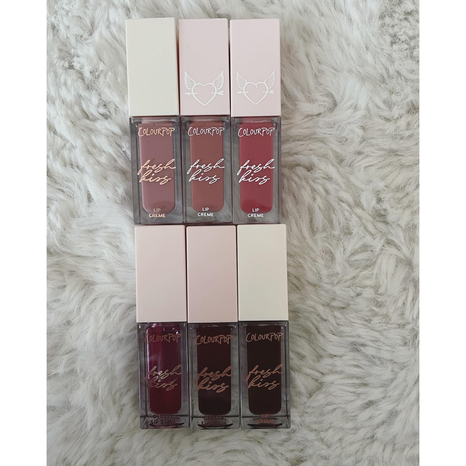 Colourpop Fresh Kiss Lip Creme Stain Gloss Bundle