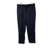Thom Browne Mens Sz 34x26 Pants 2-Ply Wool Fresco Trouser Inky Black Cuffed