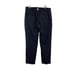 Thom Browne Mens Sz 34x26 Pants 2-Ply Wool Fresco Trouser Inky Black Cuffed