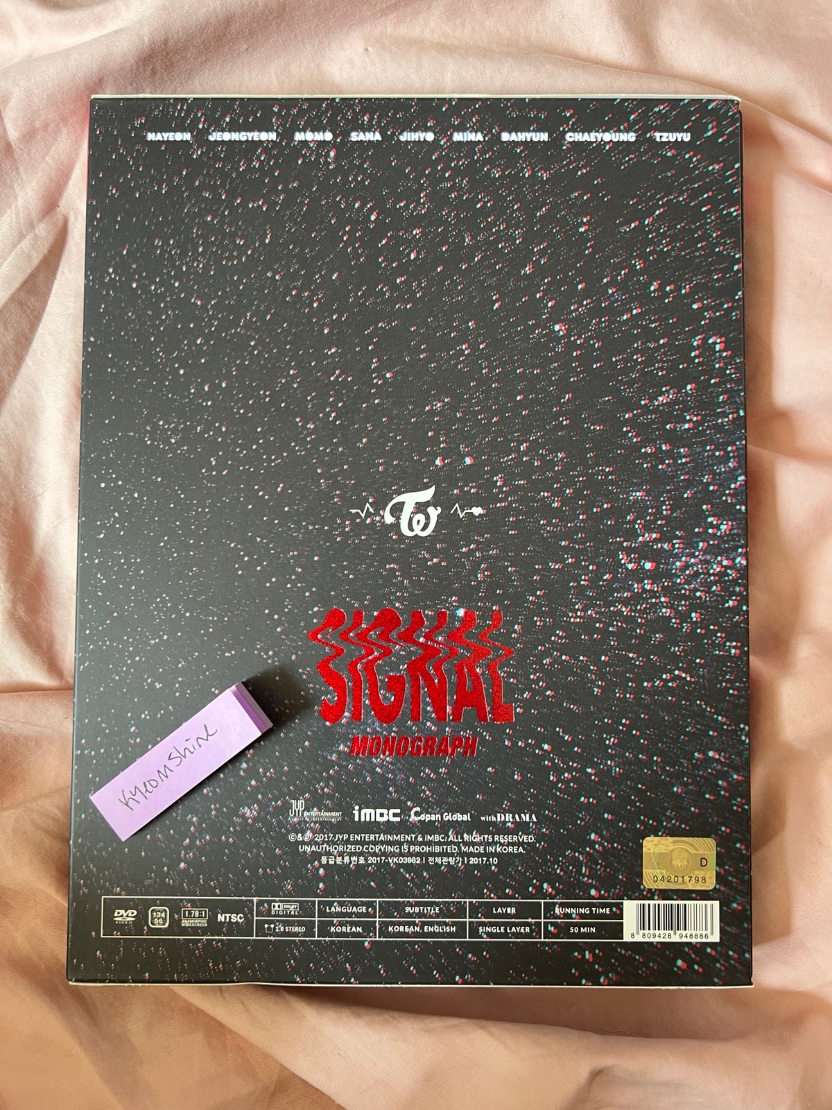 TWICE SIGNAL MONOGRAPH OFFICIAL