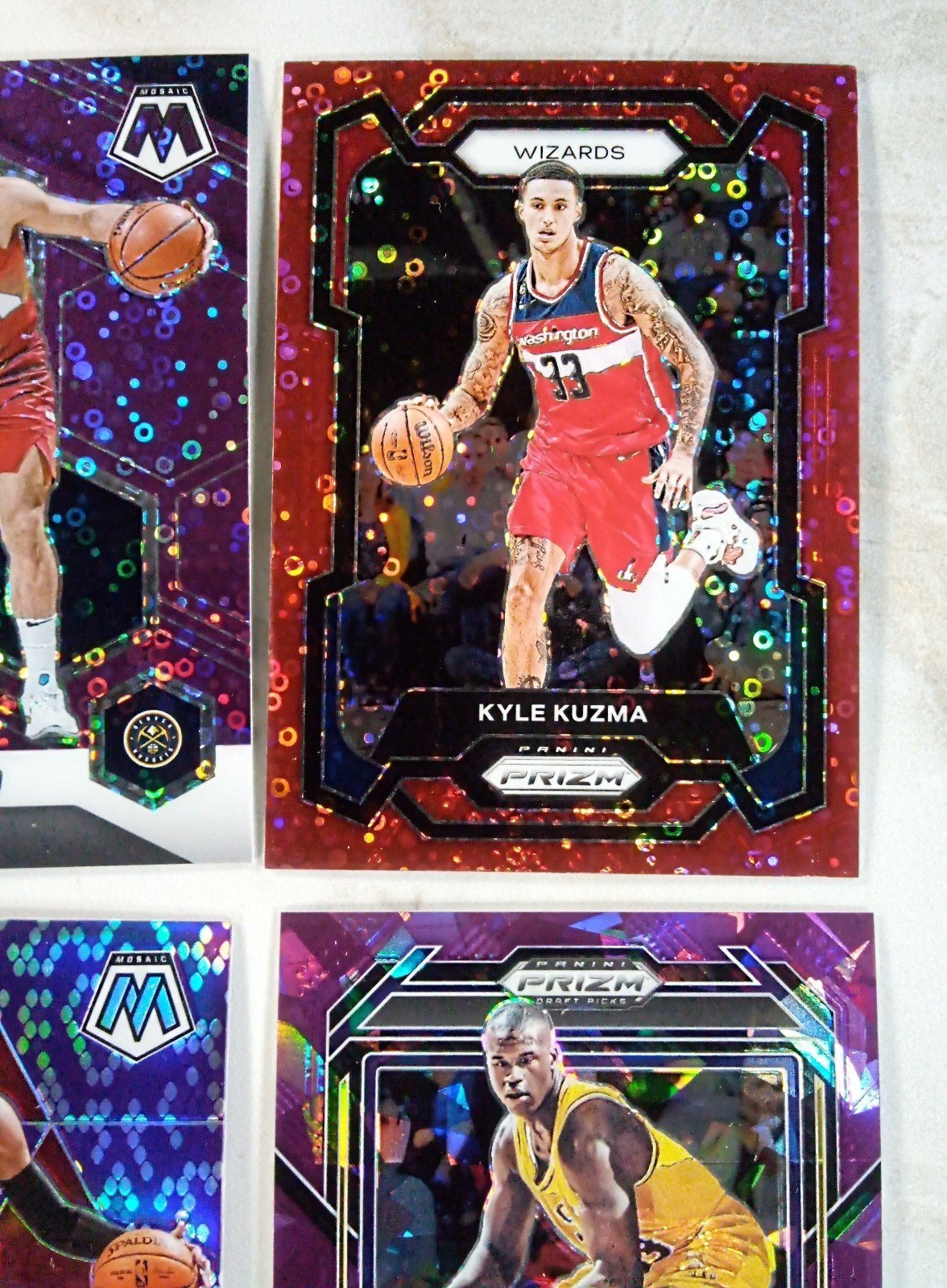 Serial Numbered NBA Trading Card Lot