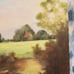 Farmhouse River canvas painting